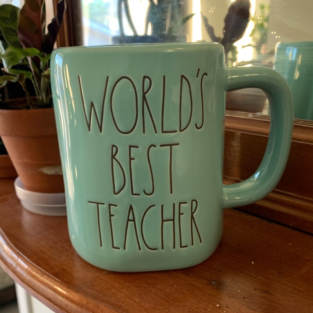 Rae Dunn World's Best Teacher Mug